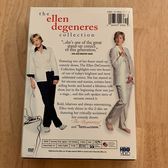 🔥BOGO // The Ellen Degeneres Collection DVD Set: The Beginning, Here and Now - Picture 2 of 9